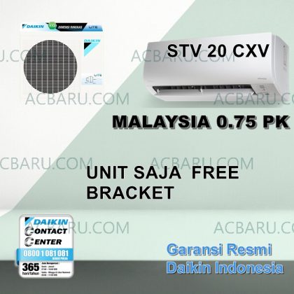 AC Daikin 3/4 PK STV 20 CXV Standard Malaysia