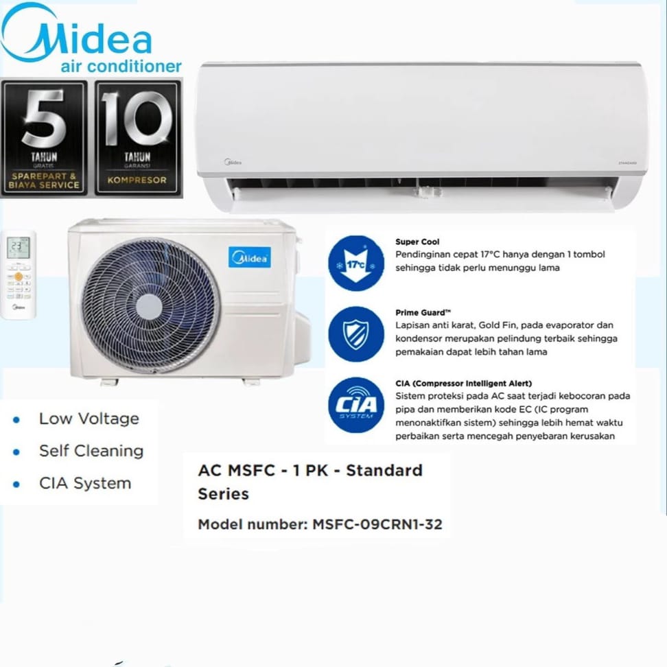 Midea Split 1 PK R32 MSFC-09CRN2X